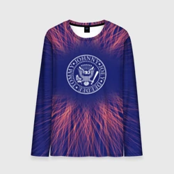 Мужской лонгслив 3D Ramones red energy