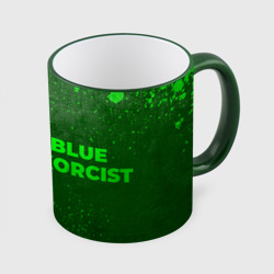 Кружка с полной запечаткой Blue Exorcist - green gradient по-горизонтали