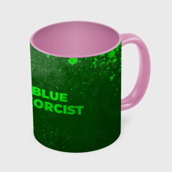 Кружка с полной запечаткой Blue Exorcist - green gradient по-горизонтали