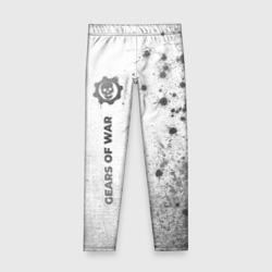 Детские леггинсы 3D Gears of War - white gradient по-вертикали