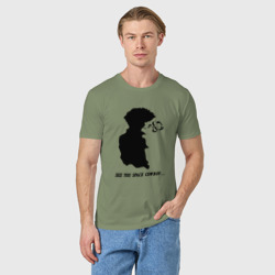 Мужская футболка хлопок Ковбой Бибоп Спайк Шпигель Аниме - фото 2