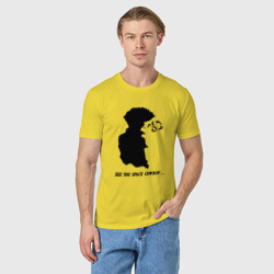 Мужская футболка хлопок Ковбой Бибоп Спайк Шпигель Аниме - фото 2