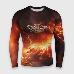 Мужской рашгард 3D Kingdom Come Deliverance 2 logo