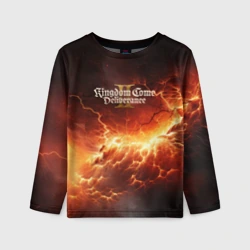 Детский лонгслив 3D Kingdom Come Deliverance 2 logo