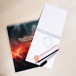 Скетчбук Kingdom Come Deliverance 2 красное небо - фото 2