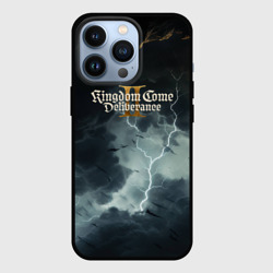 Чехол для iPhone 13 Pro Kingdom Come Deliverance 2 логотип игры