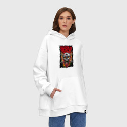 Худи SuperOversize хлопок Пуля для моей возлюбленной группа - фото 2
