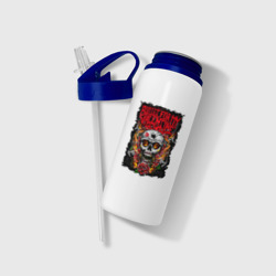 Бутылка для воды с трубочкой Пуля для моей возлюбленной группа - фото 2