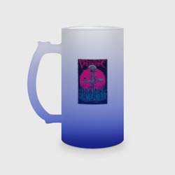 Кружка пивная матовое стекло Пуля для моей возлюбленной