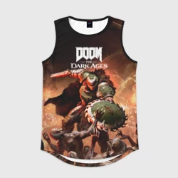 Мужская спортивная майка 3D Doom slayer Doom the dark ages