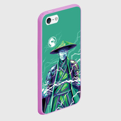 Чехол для iPhone 5/5S матовый Lord Raiden - Mortal Kombat - фото 2