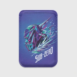 Картхолдер Magsafe магнитный Саб-Зиро синий - Mortal Kombat