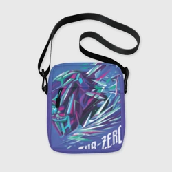 Сумка через плечо 3D Саб-Зиро синий - Mortal Kombat