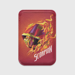 Картхолдер Magsafe магнитный Мортал Комбат - Скорпион