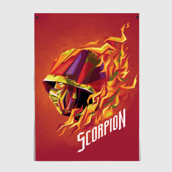 Постер Мортал Комбат - Скорпион