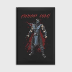 Ежедневник Finish him Sub-Zero Mortal Kombat 