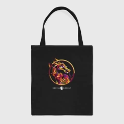 Шоппер BioNature Мортал Комбат - Скорпион эмблема