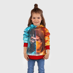 Детская толстовка 3D Mortal Kombat - Саб-зиро и Скорпион - фото 2