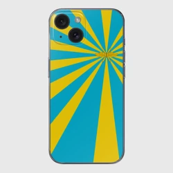 Чехол для iPhone 15 силиконовый с защитой камеры Воздушно-космические силы