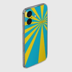 Чехол для iPhone 16 силиконовый с защитой камеры Воздушно-космические силы - фото 2