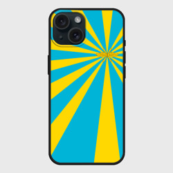 Чехол силиконовый для Apple iPhone 15 матовый Воздушно-космические силы