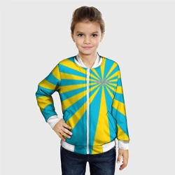 Детский бомбер 3D Военно-воздушные силы: флаг ВВС с гербом - фото 2