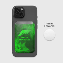 Картхолдер Magsafe магнитный Forza Horizon - green gradient - фото 2