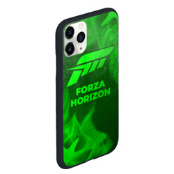 Чехол для iPhone 11 Pro Max матовый Forza Horizon - green gradient - фото 2