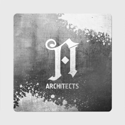 Магнит виниловый Квадрат Architects - grey gradient