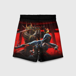 Детские спортивные шорты 3D Assassins Creed Тени