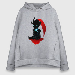 Женское худи Oversize хлопок Igris - solo leveling