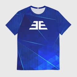 Мужская футболка 3D Imagine Dragons blue poly