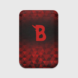 Картхолдер Magsafe магнитный Beastars red poly
