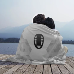 Плед 3D Spirited Away white poly - фото 2