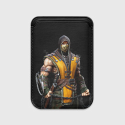 Картхолдер Magsafe магнитный Mortal kombat - Scorpion