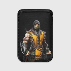 Картхолдер Magsafe магнитный Mortal kombat - Scorpion