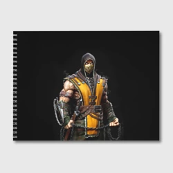 Альбом для рисования Mortal kombat - Scorpion
