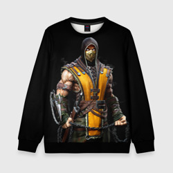 Детский свитшот 3D Mortal kombat - Scorpion