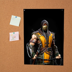 Постер Mortal kombat - Scorpion - фото 2
