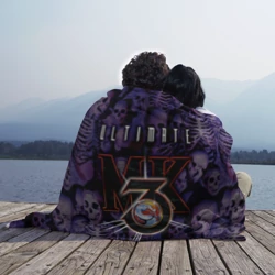 Плед 3D Ultimate mortal kombat logo - фото 2