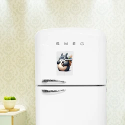 Магнитный плакат 2Х3 Totoro and black cat - anime - фото 2