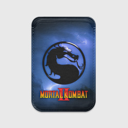 Картхолдер Magsafe магнитный Мортал комбат 2 - логотип