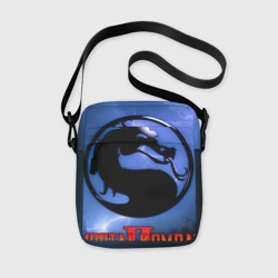 Сумка через плечо 3D Мортал комбат 2 - логотип