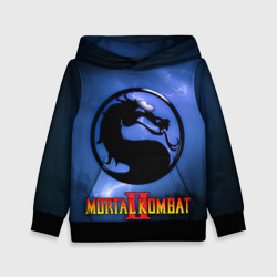 Детская толстовка 3D Мортал комбат 2 - логотип