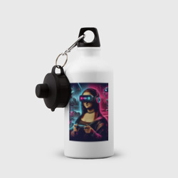 Бутылка спортивная Mona Lisa is an avid gamer - fantasy - фото 2