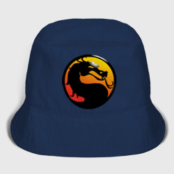 Детская панама хлопок Mortal kombat logo