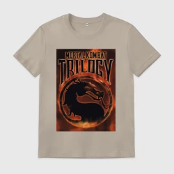 Мужская футболка хлопок Mortal kombat trilogy 