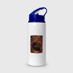 Бутылка для воды с трубочкой Mortal kombat trilogy 