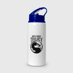 Бутылка для воды с трубочкой Mortal kombat trilogy