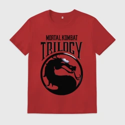 Мужская футболка хлопок Mortal kombat trilogy